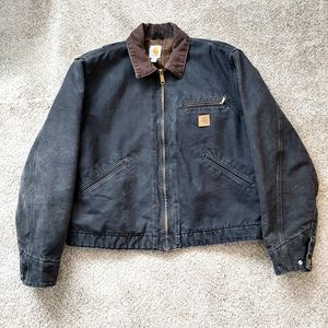 Carhartt Blanket Lined Detroit Jacket L